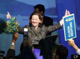 Under Alison Redford's leadership the Tories are on track to win another majority government in the province.