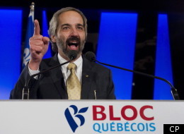 Daniel Paille speaks in Montreal, Sunday, December 11, 2011, after being elected as new leader of the Bloc Quebecois. (THE CANADIAN PRESS/Graham Hughes)