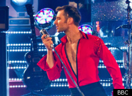 Harry Judd and Aliona in the Strictly final
