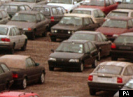 A woman has been killed after being struck by a car in a garden centre car park.