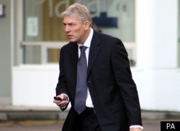 Teacher Mark Westcott arrives at Swindon Crown Court to be sentenced