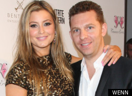 Holly Valance and her fiancé Nick Candy.