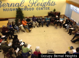 The December 21st meeting of Occupy Bernal Heights.