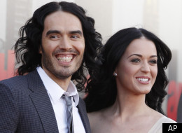 Russell Brand and Katy Perry in happier days