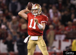 SAN FRANCISCO, CA - DECEMBER 19: Alex Smith #11 of the San Francisco 49ers in action against the Pittsburgh Steelers at Candlestick Park on December 19, 2011 in San Francisco, California. (Photo by Ezra Shaw/Getty Images)