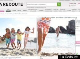 La Redoute has been doubly embarrassed by both a naked man and then a spelling mistake