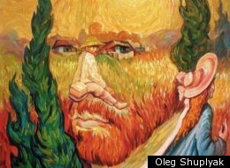 Picasso optical illusion, by Oleg Shuplyak