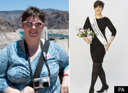 Alison Purvis-Gisborne (before and after) has been named online slimmer of the year