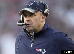 FOXBORO, MA - JANUARY 01: Bill O'Brien of the New England Patriots looks on from the sideline in the second half against the Buffalo Bills on January 1, 2012 at Gillette Stadium in Foxboro, Massachusetts. (Photo by Elsa/Getty Images)