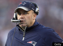 FOXBORO, MA - JANUARY 01: Bill O'Brien of the New England Patriots looks on from the sideline in the second half against the Buffalo Bills on January 1, 2012 at Gillette Stadium in Foxboro, Massachusetts. (Photo by Elsa/Getty Images)