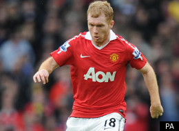 Paul Scholes, 37, made an unexpected return to Manchester United in the FA Cup tie against Manchester City