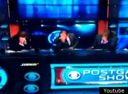 The CBS crew preferred to say it via Tebowing.