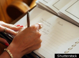 Create a cool, unique wedding guestbook using one of these ideas.