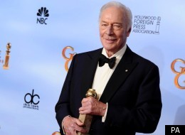 Christopher Plummer has won his first Golden Globe at the age of 82 for 'Beginners'