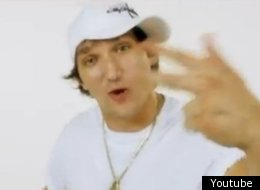 His name's MC Ovechkin and he's here to say, that he's appearing in a rap video today.