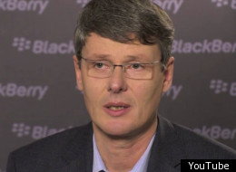 New RIM CEO Thorsten Heins.