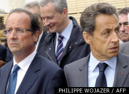 François Hollande et Nicolas Sarkozy. (Photo Archives)