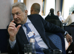 Chairman of Soros Fund Management, USA, George Soros, speaks at the Seehof hotel on the sidelines of the World Economic Forum in Davos, Switzerland on Wednesday, Jan. 26, 2011. Buoyed by a burst of optimism about the global economy and mindful of the