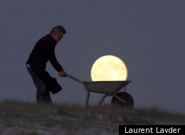 Laurent Lavder's moon photos are the subject of a new book