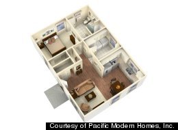 Transitional housing for seniors can come in build-it-yourself kits like this model.