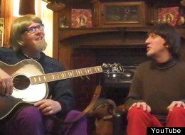 Don Singing and Bob Corner reminisce
