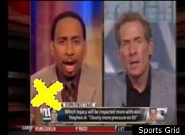 Wait, did Stephen A Smith flip off Skip Bayless on live television?
