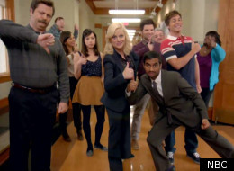 The cast of