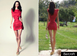Ioana Spangenberg defends her 20-inch waist size.