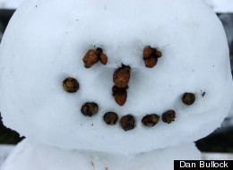 Snow doesn't just disrupt the commute: it also creates some stunning scenes