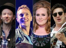 Thom Yorke, Chris Martin, Adele and Marcus Mumford