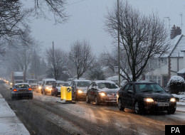 Freezing Rain Could Create A 'Perfect Storm' on Britain's roads
