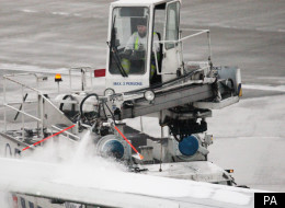 Transport havoc has been predicted after snowfall across much of britain last night