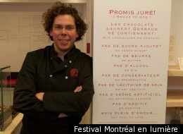 Le chocolatier Laurent Gerbaud.