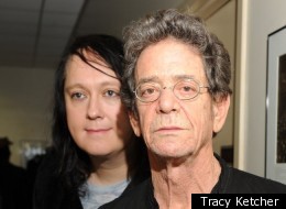 Antony and Lou Reed at the Tibet House Benefit Concert.