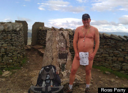 Nigel Keer was fined £315 after rambling through a Leeds beauty spot naked