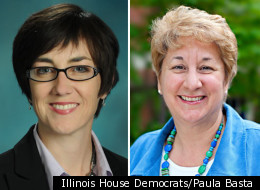 Illinois State Rep. Kelly Cassidy (D-Chicago), left, will face off against challenger Paula Basta in the March 20 primary election.