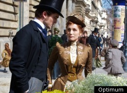 Robert Pattinson and Kristin Scott Thomas in 'Bel Ami'