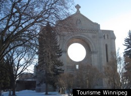 Festival du Voyageur: la cathédrale de Saint-Boniface