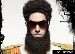Divertissement, Oscars, Sacha Baron Cohen, Sacha Baron Cohen Oscars, Dictator, The Dictator, Sacha Baron Cohen The Dictator, Sacha Baron Cohen dictateur, Sacha Baron Cohen tapis rouge, Sacha Baron Cohen banni