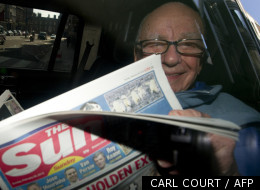 Rupert Murdoch présente dimanche le dernier né de son empire de presse, le Sun on Sunday. (CARL COURT / AFP)