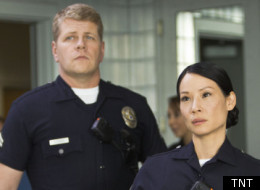Michael Cudlitz and Lucy Liu on TNT's