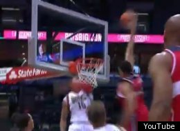 JaVale McGee literally threw it down against the Bucks on Tuesday night.