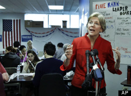 Democratic Senate candidate for Massachusetts Elizabeth Warren.