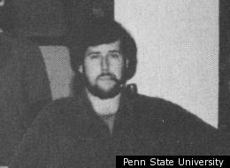 Rick Santorum (far right) with his fraternity in their 1980 yearbook photo.