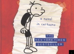 US author Jeff Kinney topped the poll with 'Diary Of A Wimpy Kid'