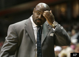 Texas Southern head coach Tony Harvey on the sidelines during an NCAA college basketball game against Cincinnati, Tuesday, Nov. 18, 2008, in Cincinnati. (AP Photo/Al Behrman)