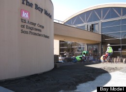 Inside the Bay Model is a model of the Bay.