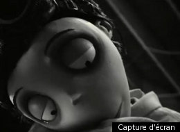 Image tirée de la bande-annonce du prochain film de Tim Burton, Frankenweenie. (Capture d'écran)