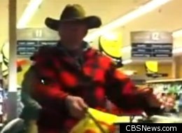 This cowboys rode on horseback into a few businesses in Steamboat Springs, Colo., Eventually, he was arrested.