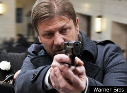 Sean Bean is back doing what he does best - brooding and looking menacing - in 'Cleanskin'
